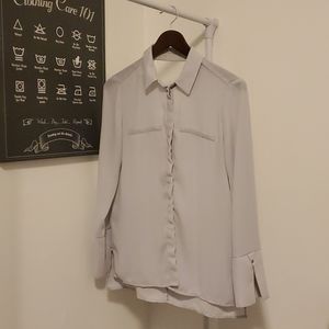 Women's silver/grey blouse